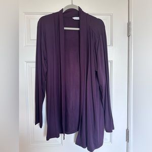 Purple Cardigan